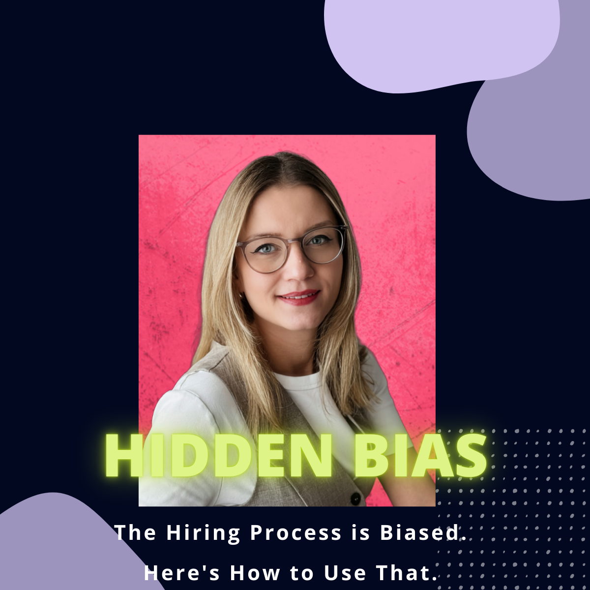 Alicja Copija career coach Berlin - hidden bias in the hiring process explained