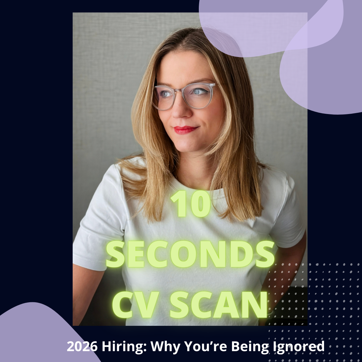 Alicja Copija career coach Berlin - the 10 second recruiter CV scan explained